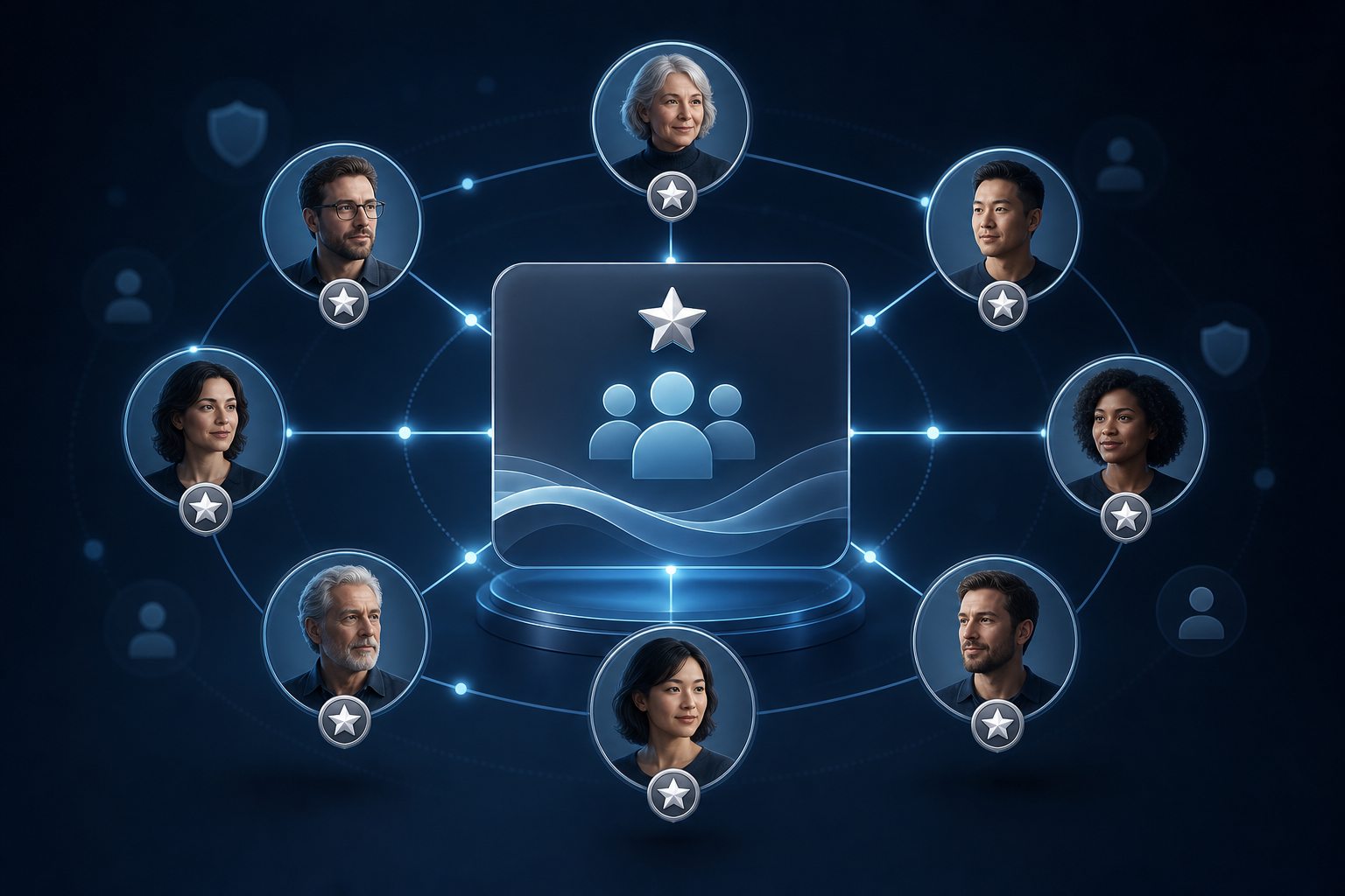 Discord sunucusunda üye listesi, çevrimiçi durum ve boost seviyesinin ayrıştığı topluluk şeması