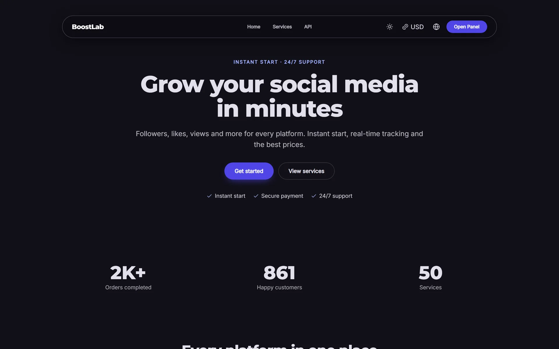 A ready-made storefront on your own domain